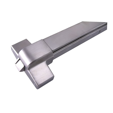 Design Hardware Rim Exit Device, 1 3/4-1 3/4" Thick DH-2000R-42-AL