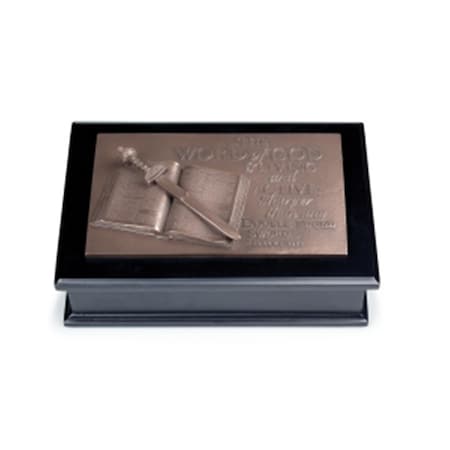 Lighthouse Christian Products 0 Sculpture-Moments Of Faith - Word Of God Box - No. 23002 89373