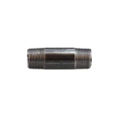 Midland Industries NIPPLE PIPE WLD 3/4IN MPT 3/4IN MPT BK 57087