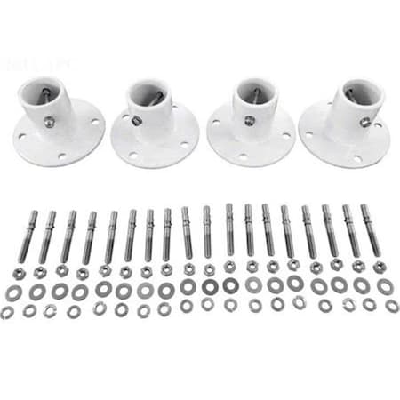 S.R.Smith Aluminum Deck Mounted Anchor Flange 752095866