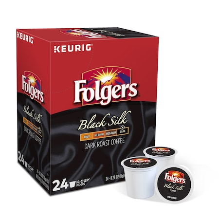 Keurig Keurig Folgers Black Silk Coffee K-Cups 24 pk 5000363989