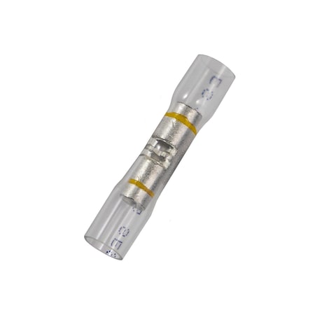 Auveco Crystal Clear Seal Butt Connectors - 12-10 Awg Window Butt Connectors, 15PK 22965
