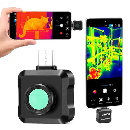 Vevor Thermal Imaging Camera for Android 512x384 Super Resolution Thermal Imager YXP256