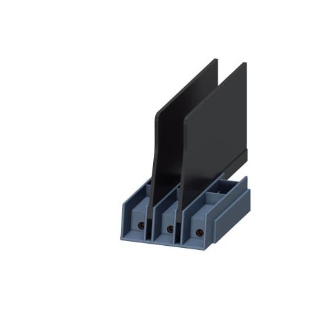 Siemens Terminal block for increased air clearances and creepage distances with phase 3RV2948-1K