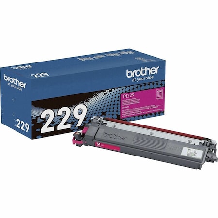 Brother Magenta Toner Cartridge 1,200 Yield TN229M