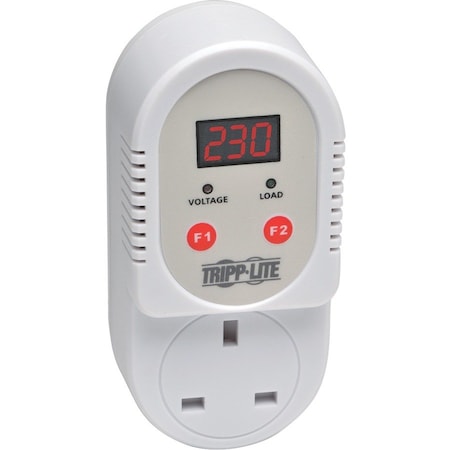 Tripp Lite Power Strip, Surge, BS 1363A, BS1363, 0 ft., Light Gray AVS5D