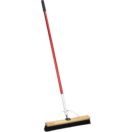 Corona Tools 24 in. Push Broom, 1-Bristle Design, Aluminum Handle BM 62060
