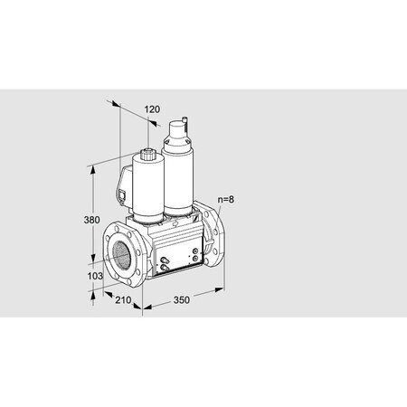 Honeywell Kromschroder VCS8T100A05NLQSLB/MMPP/MMPP KS88204195