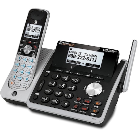 Att 2-Line Cordless System with ITAD TL88102