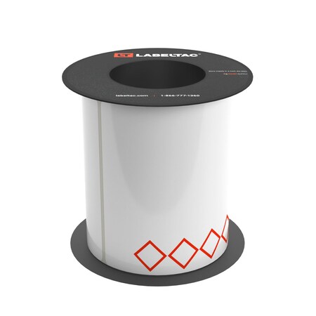 Labeltac GHS Die-Cut Labels, 9 Model 6in x 9in, 100 labels LT9, 4 Diamond LT69GHS4-V2-C