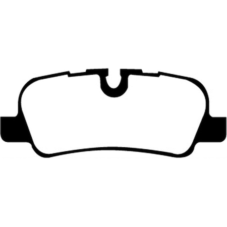 Backseat Greenstuff Rear Brake Pads for 05-10 Land Rover LR3 4.4 BA3918129