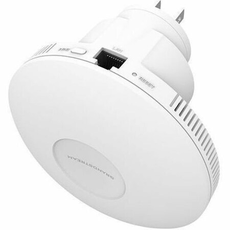 Grandstream 2x2 802. 802.11ax Wi-Fi 6 Pluggable Mesh-AP, AX3000, Interchangeable AC Power GWN7660EM