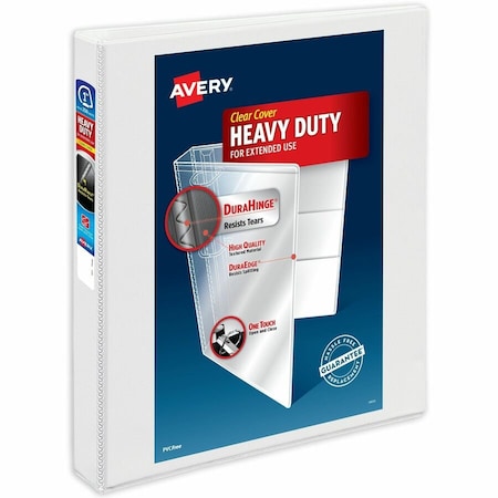 Avery Heavy-Duty View 3 Ring Binder, 1 In 79799