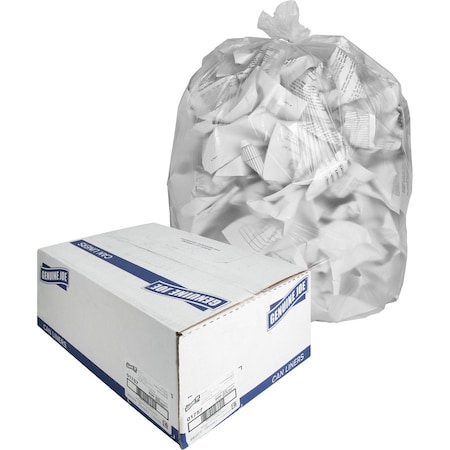 Genuine Joe High-Density Can Liners, 500PK GJO01757