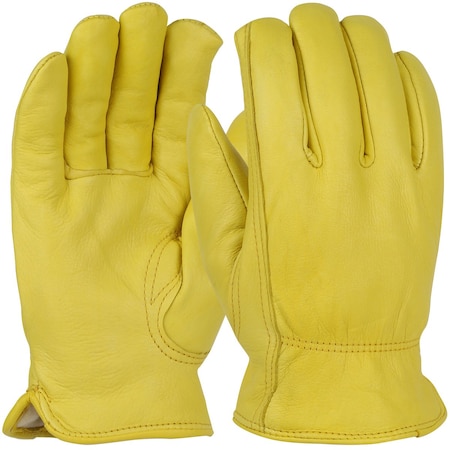 Pip Top Grain Deerskin Leather Drivers Glove with 3M Thinsulate Lining, Keystone Thumb, 12PK 9920KT/XL
