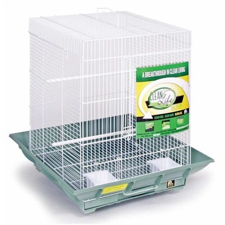 Prevue Hendryx PP-850B-B Clean Life Small Flight Cage - Black PP-850B/B