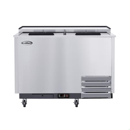 Koolmore 50 in. Commercial Glass Froster in Stainless Steel, ETL Listed, 14 cu. ft. KM-GF50-SS KM-GF50-SS