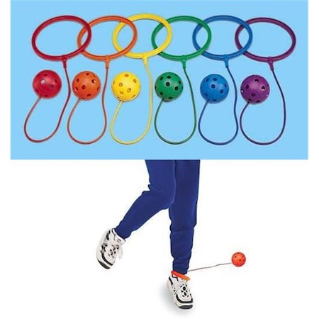 Active Athlete Ankle Hoop Ball - Set of 6 Colors AC2576153