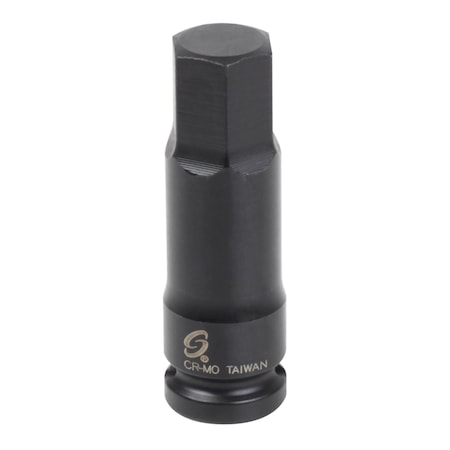 Sunex 1/2 in Drive 19Mm Hex Impact Socket 264910