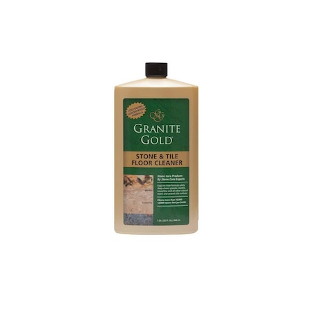 Granite Gold Floor Cleaner, 32 oz Bottle, Liquid, Fresh Citrus, Yellow GG0035