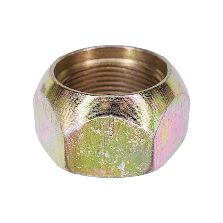 Auveco Outer Standard Cap Nut Right Hnd Threads 1 1/8in-16, 5PK 12523