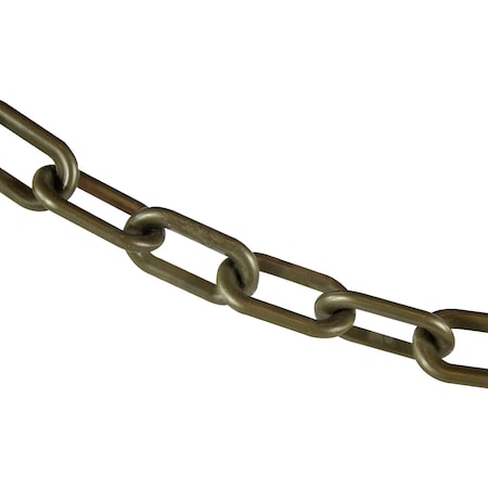 Mr. Chain 2" x 300' Khaki Gold Plastic Safety Chain 50007-300