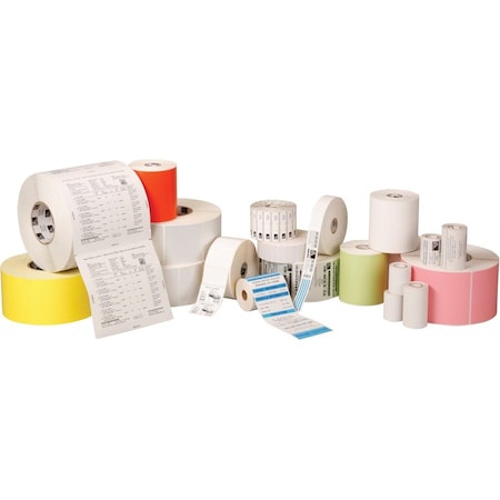 Zebra TT Label, Paper, Yellow, 4" x 6", 3" Core 10006208-1
