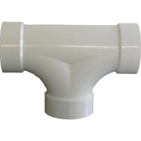 Charlotte Pipe And Foundry PVC 004480600HA 3IN 2-WAY CLEANOUT TEE PVC D PVC 00448 0600HA