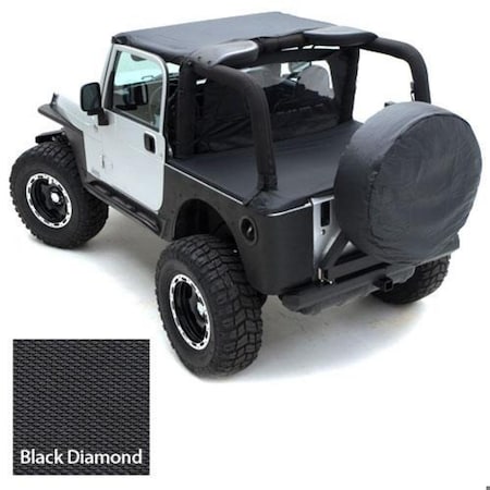 Smittybilt 9706 WRANGLER TJ STANDARD TOP  BLACK DIAMOND 93335
