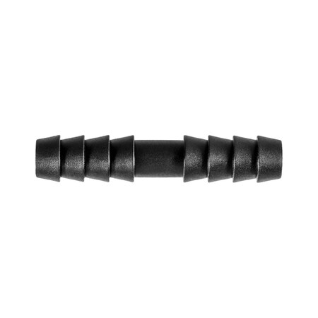 Auveco Straight Connector 1/4in x 1/4in, 10PK 10103