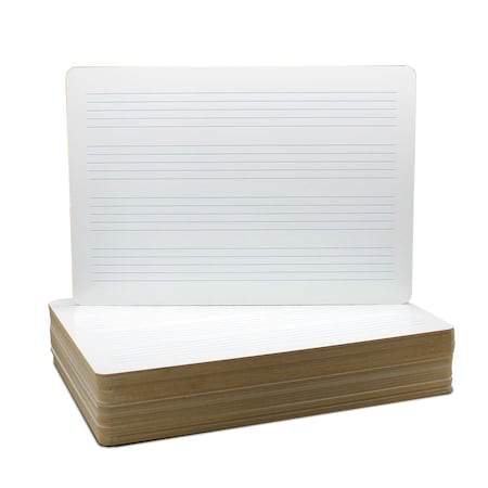 Flipside 11 x 16 Music Staff Dry Erase Board Class Pack of 24 11367