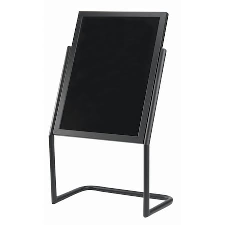 Aarco Dual Capability Neon Markerboard Poster Holder, Black, 48''Hx25''W Frame Size ID 30''Hx22''W P-17BK