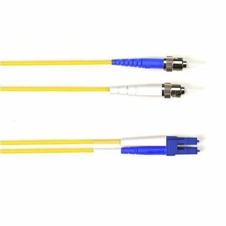Black Box SM FO PATCH CABLE DUPLX, PVC, YL, STLC 3M, NON-CANCELABLE/NON-RETURNABLE FOCMRSM-003M-STLC-YL