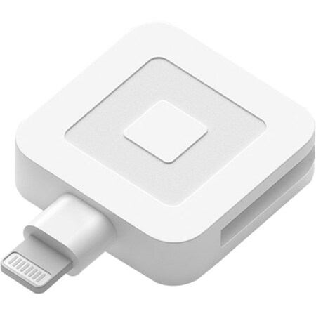 Square Reader for Magstripe Lightning Connector, White A-SKU-0523