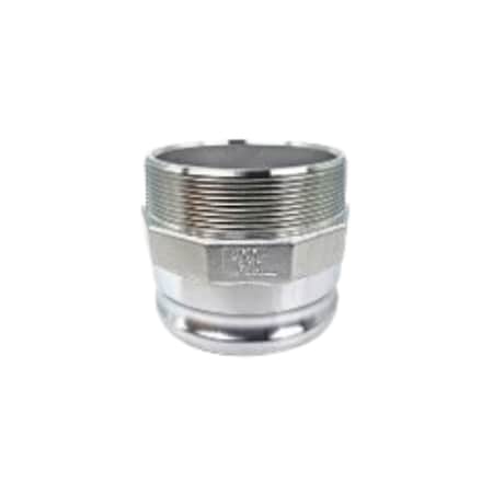 Jason Industrial 1-1/4 ALUM ADAPTER X ML NPT, TYPE F ALUM ADAPTER X ML NPT F125A