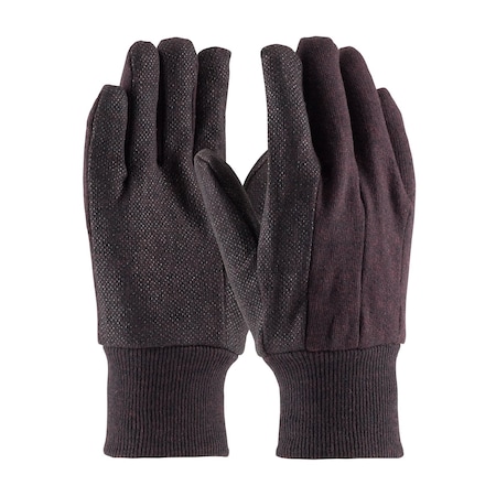 Pip Regular Weight Polyester/Cotton Jersey Glove with PVC Dotted Grip, Men's, 12PK 95-809PD