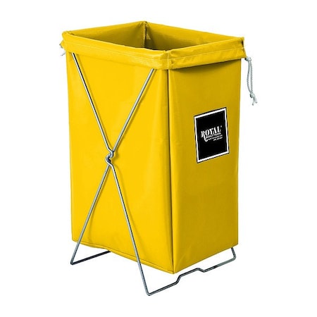 Royal Basket Trucks Hamper, 100 lb Capac., 17" L G00-YYX-HBK