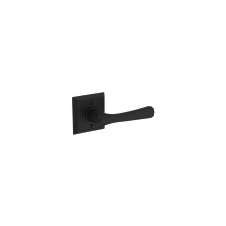 Baldwin Residential Door Levers Half Dummy Right Hand Satin Black HDWYNCHR190
