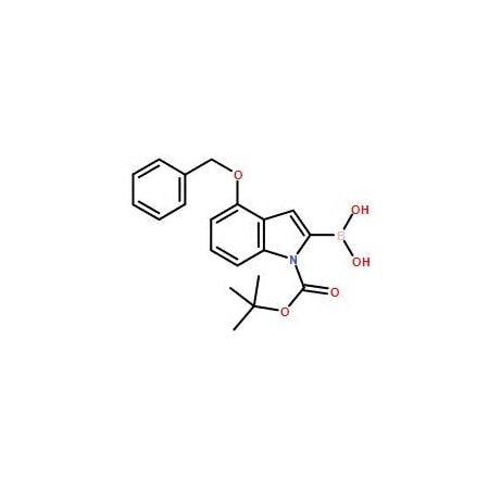 Ak Scientific 4-Benzyloxy-1-boc-indole-2-boronic acid (5g), CAS 850568-52-4 X2430-5g