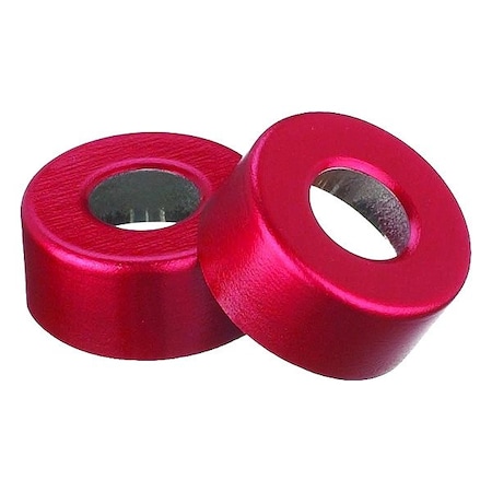 Wheaton Lab Bottle Caps, Red, 13 mm Dia, PK1000 224177-06