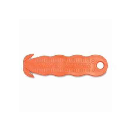 Klever Kutter Safety Cutter, 4-5/8 in L, Straight Blade, Steel, Plastic, Orange, 10PK 926-KCJ-1G