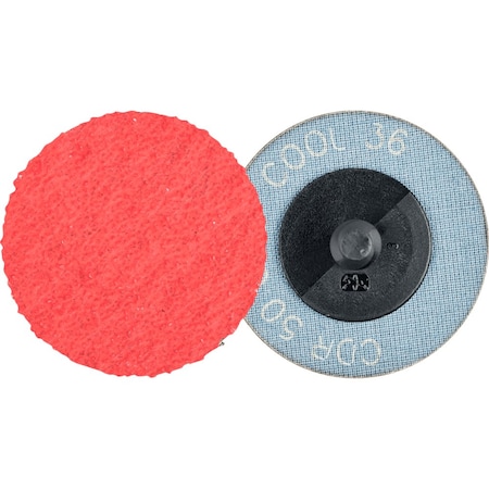 Pferd 2'' COMBIDISC Ceramic Disc - Type CDR - Ceramic Oxide - 36 Grit 42628