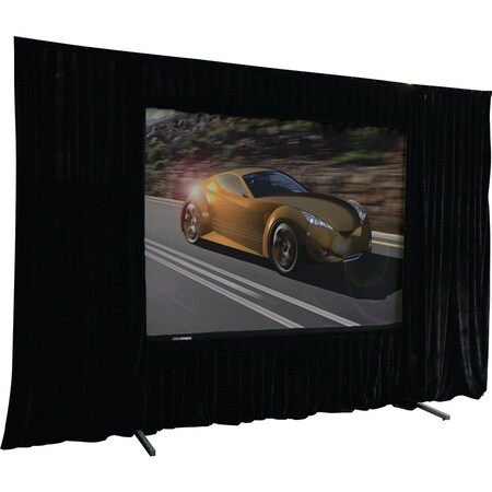 Elite Screens Elite Screens Q84VD QuickStand Portable - Projection Screen with Drape Kit (84 inch 4:3 AR) Q84VD