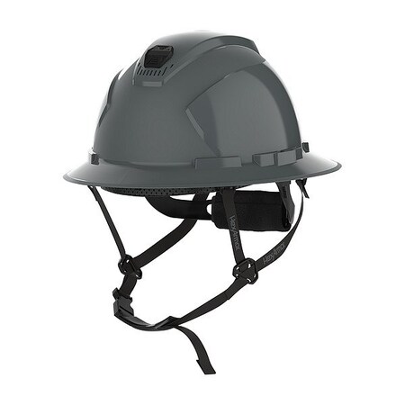 Hexarmor Hard Hat, Full Brim, Ceros XP300A, Gray 16-24006