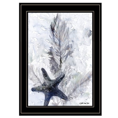 Homeroots Ocean Collection 4 Black Framed Print Wall Art 406954
