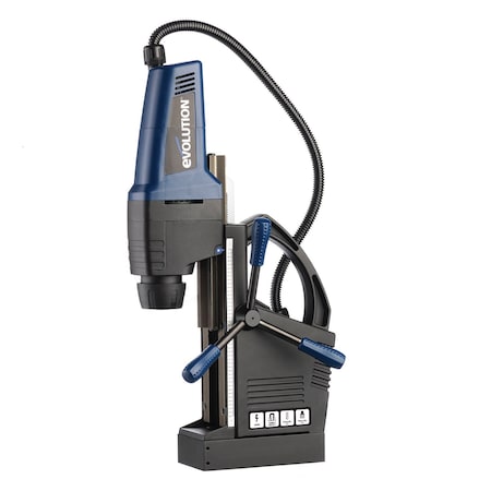 Evolution Power Tools MagneticDrillw/Case, Weldon, 10A, 450RPM EVOMAG42