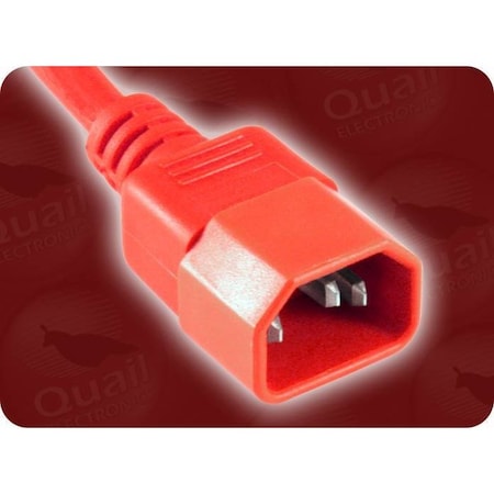 Quail Electronics 6'7 in. UNIV. JUMP R C14 TO C13 3500.079R