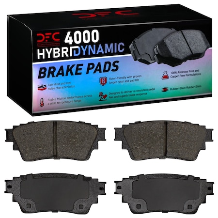 Dfc 4000 HybriDynamic, Disc Brake Pad Set,  4000-2135-00