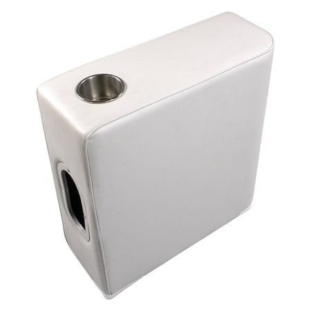 Horizon Mfg Premium Series Pontoon White Left Armrest 3003-AA