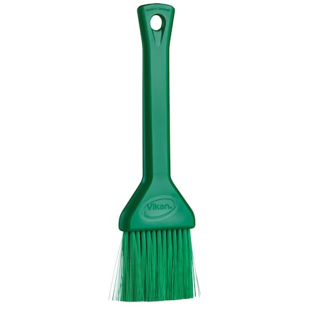 Vikan Pastry Brush, 7 3/4 in L, 2 in W, Green 5552502